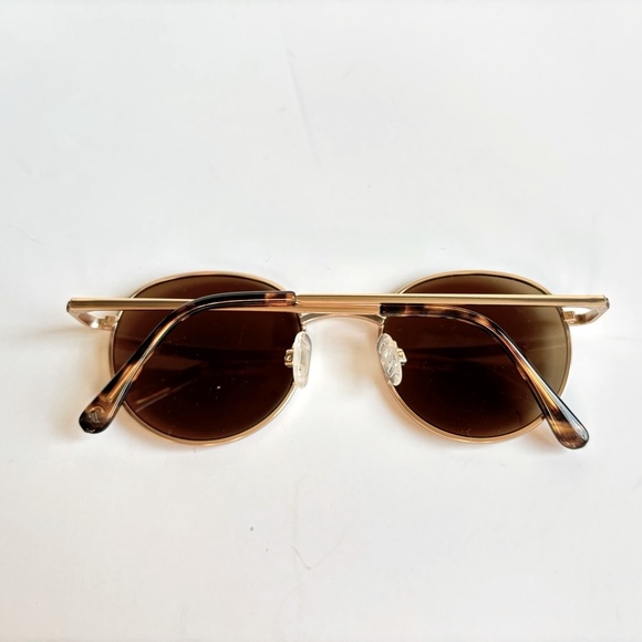 Peepers The Good Life Sunglasses Readers Gold Rim w/ +1.00 Bifocal Magnification - Picture 10 of 11